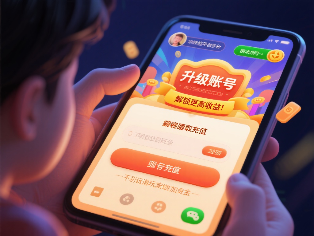 频繁要求充值：某些平台会以“升级账号”或“解锁更高