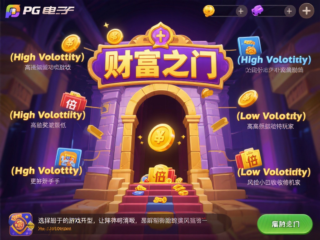 不同的PG电子游戏有着不同的波动性，了解这一点对制