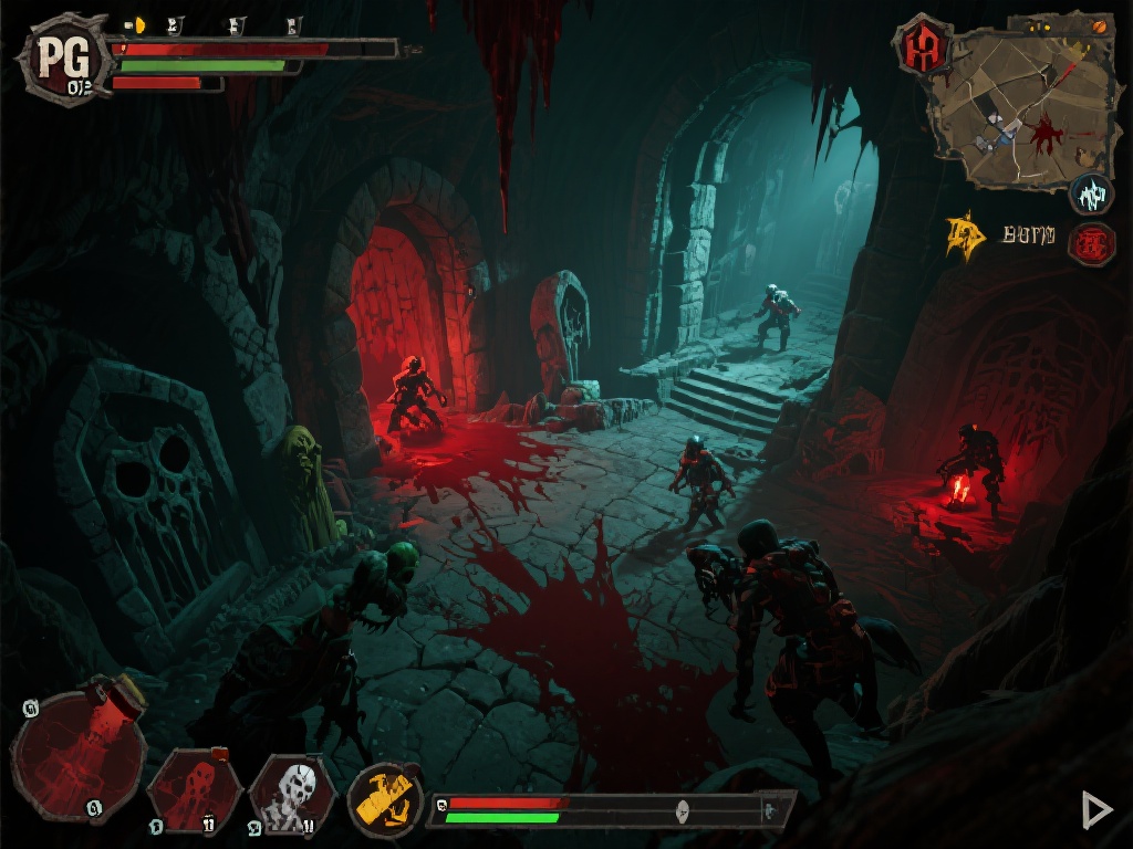 不同的恐怖墓穴有着不同的环境和挑战，了解地形和敌人