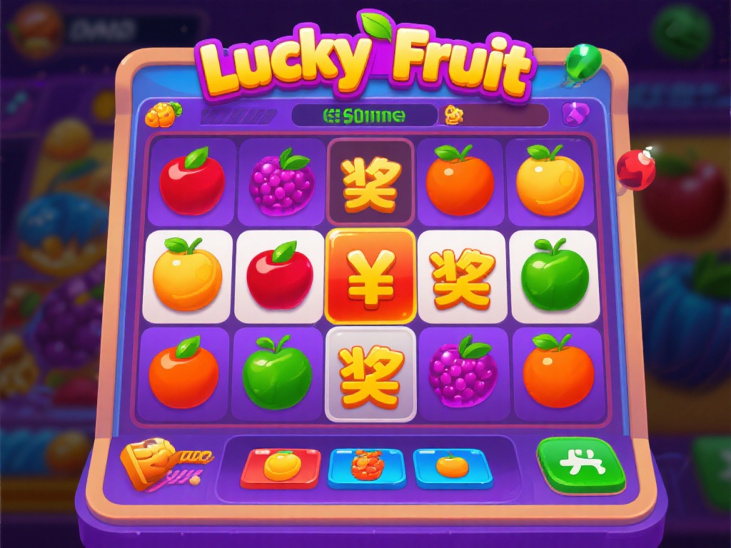 紧随其后的是《幸运水果》，一款经典风格的电子游戏。